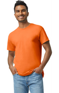 Custom Designed - T-Shirts (High Viz Safety Orange) Adult, Gildan, Cotton