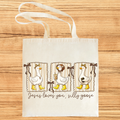 Jesus Loves You Silly Goose Tote Bag