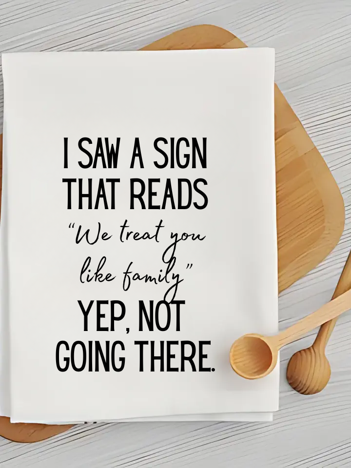 Family - Humorous Kitchen Towel