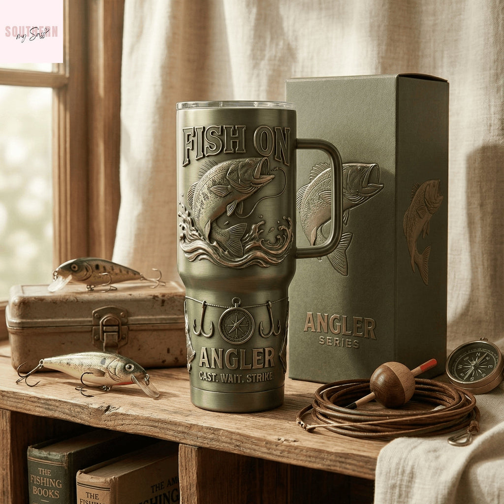 Fish On Angler Tumbler