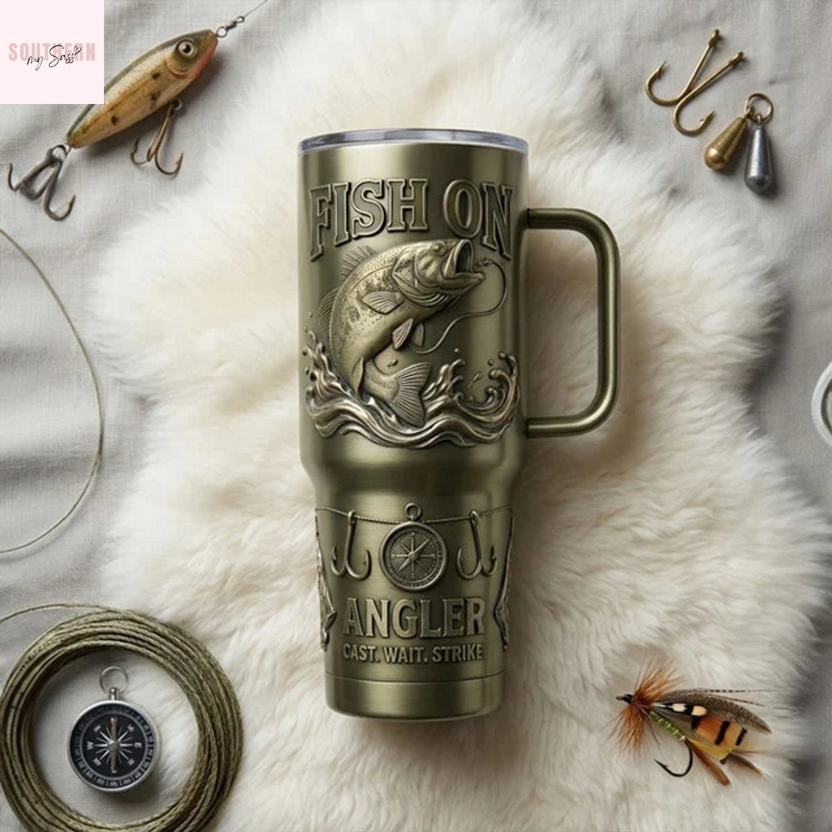 Fish On Angler Tumbler