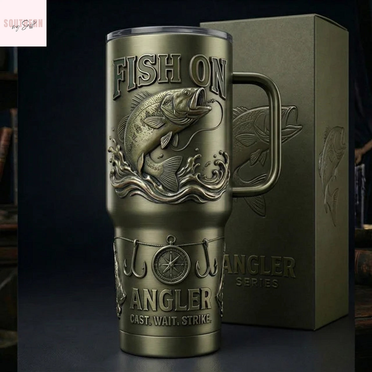 Fish On Angler Tumbler