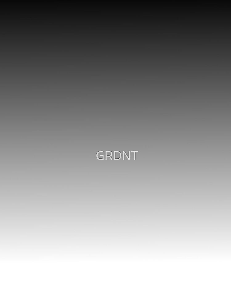 SHADES OF GREY - Minimalist Black to White Gradient Ombre by GRDNT