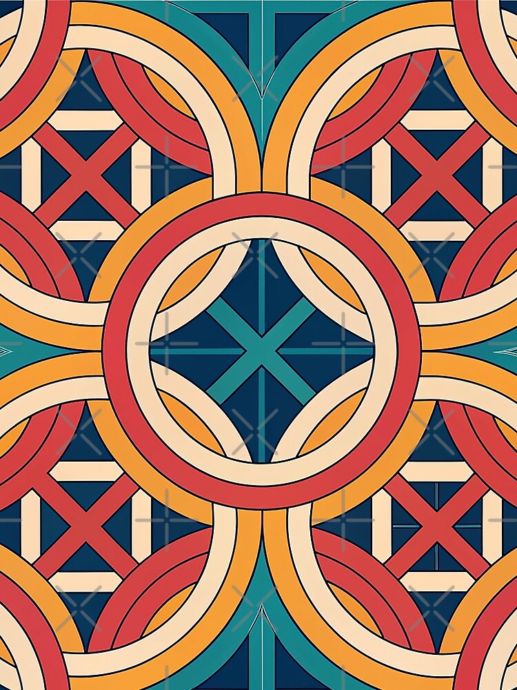 boho symmetrical pattern by trengeee