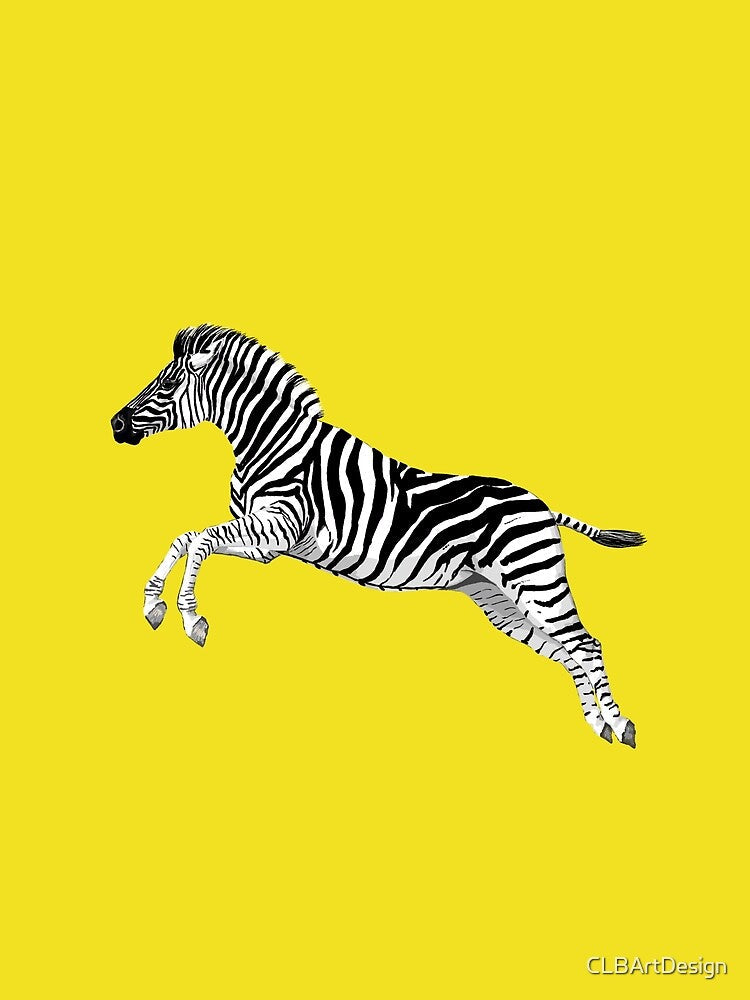 Zingy zebra by CLBArtDesign