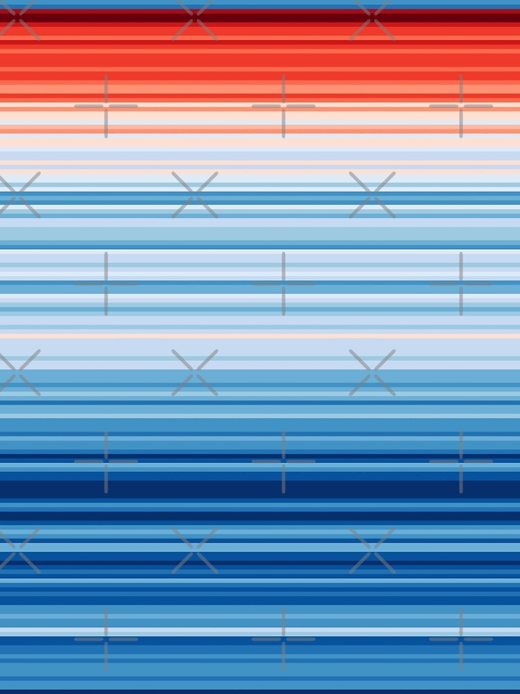 Climate Change Stripes by implexity