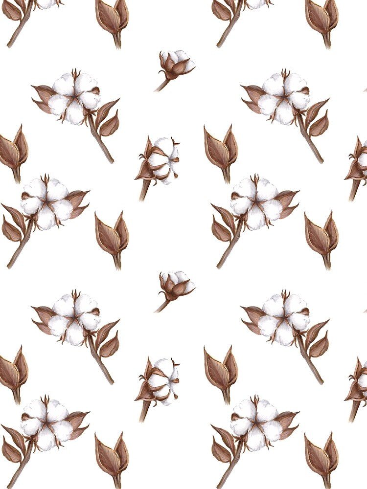 Cotton flowers by Smetankinaart