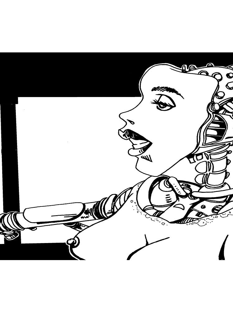 Female Bot by Tony Bourne