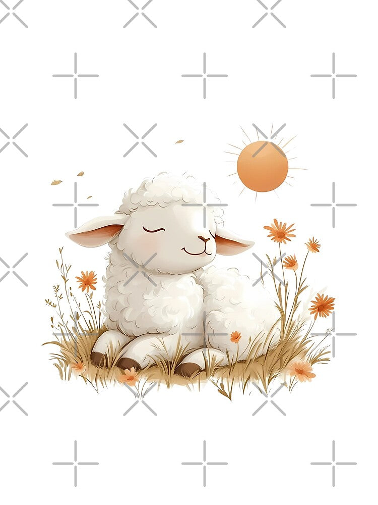 We're friends sheep ,design,graphics,cute, by Gallery-yuuna