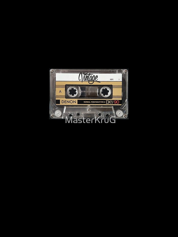 Vintage cassette by MasterKruG