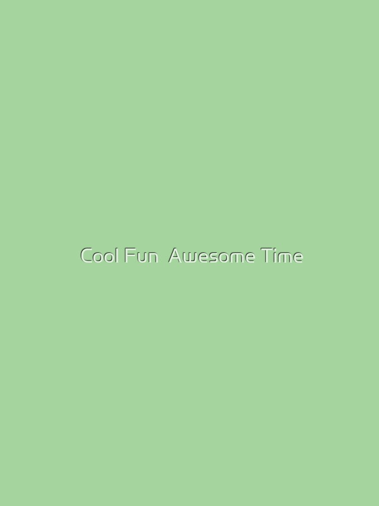 Mint Solid Color by Cool Fun  Awesome Time