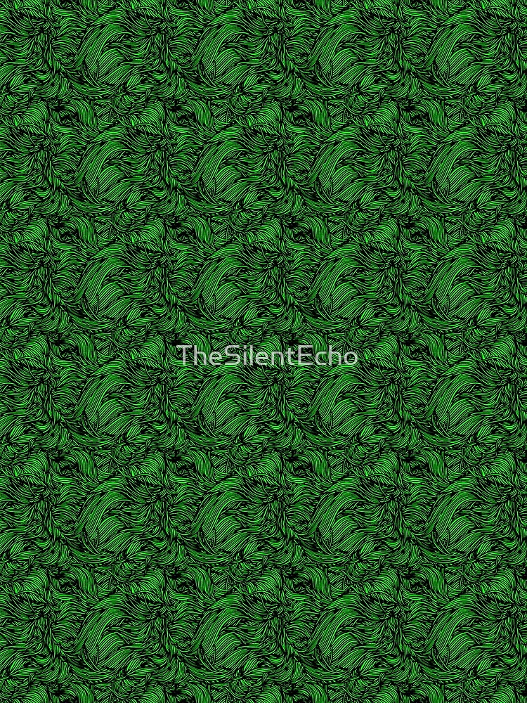 Drawn Pattern - Green by TheSilentEcho