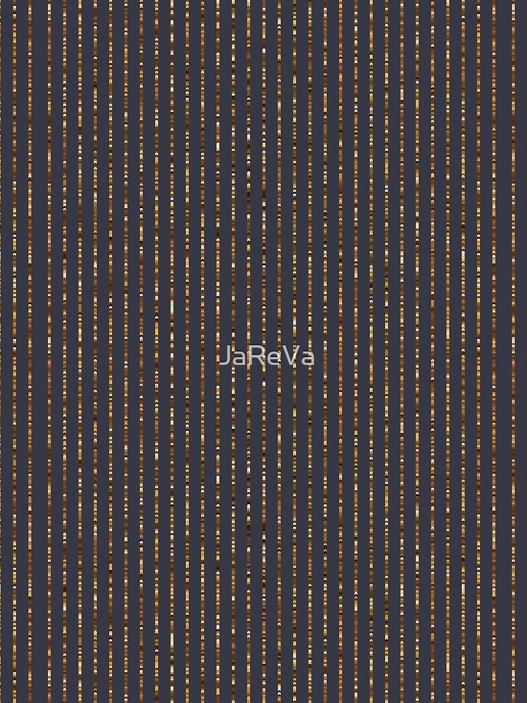 Printed image of golden sequins - vertical stripes on grey background by JaReVa