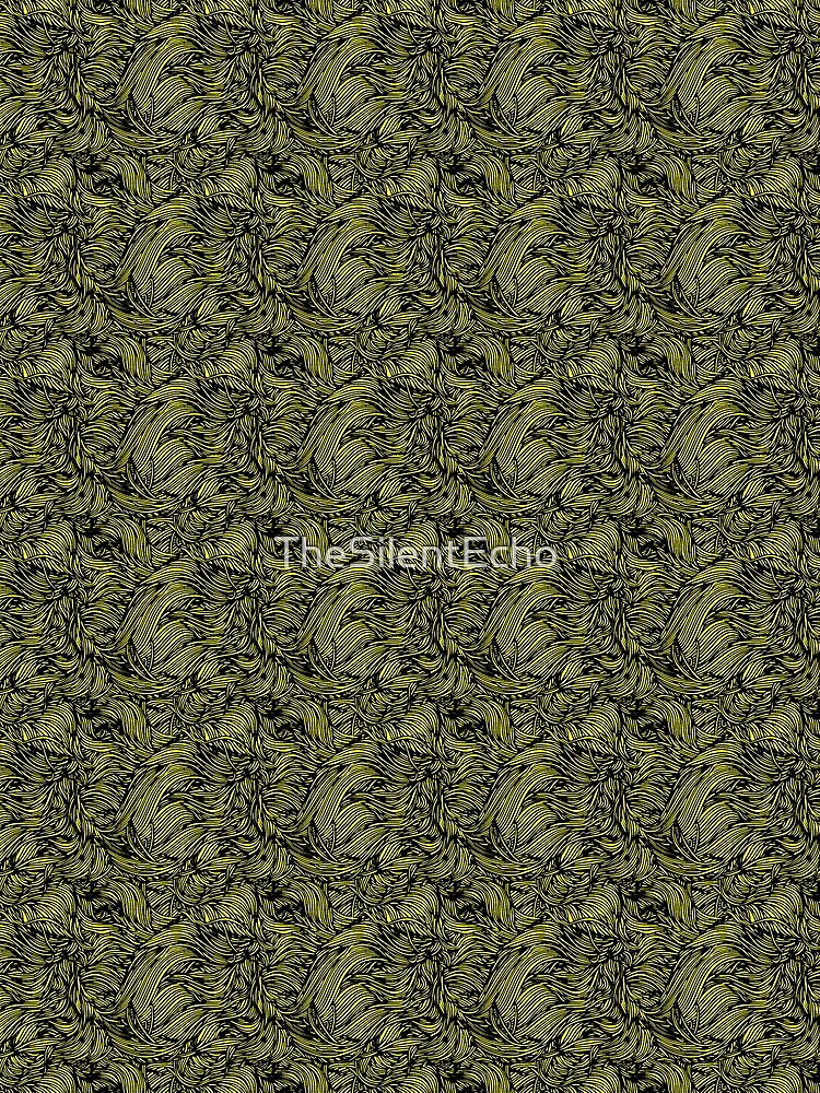 Drawn Pattern - Yellow by TheSilentEcho