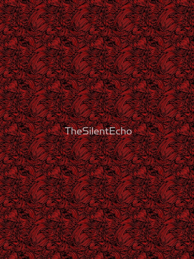Drawn Pattern - Red by TheSilentEcho