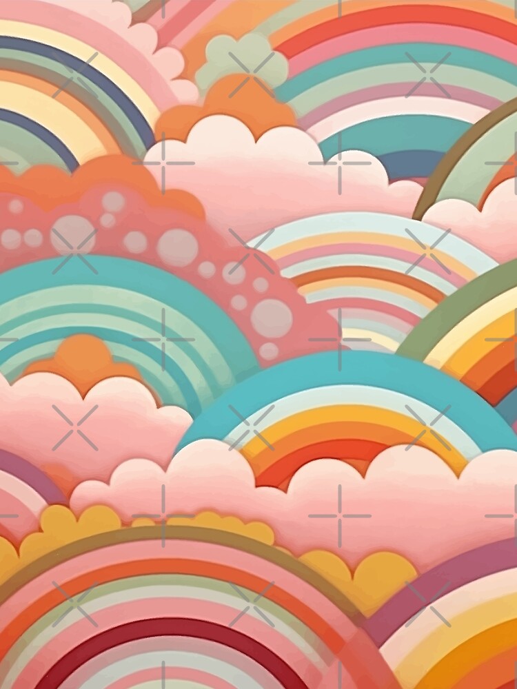 Rainbows and Cotton Candy Clouds by Jselz