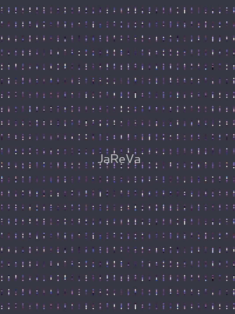 Printed image of sequin pattern v39 by JaReVa