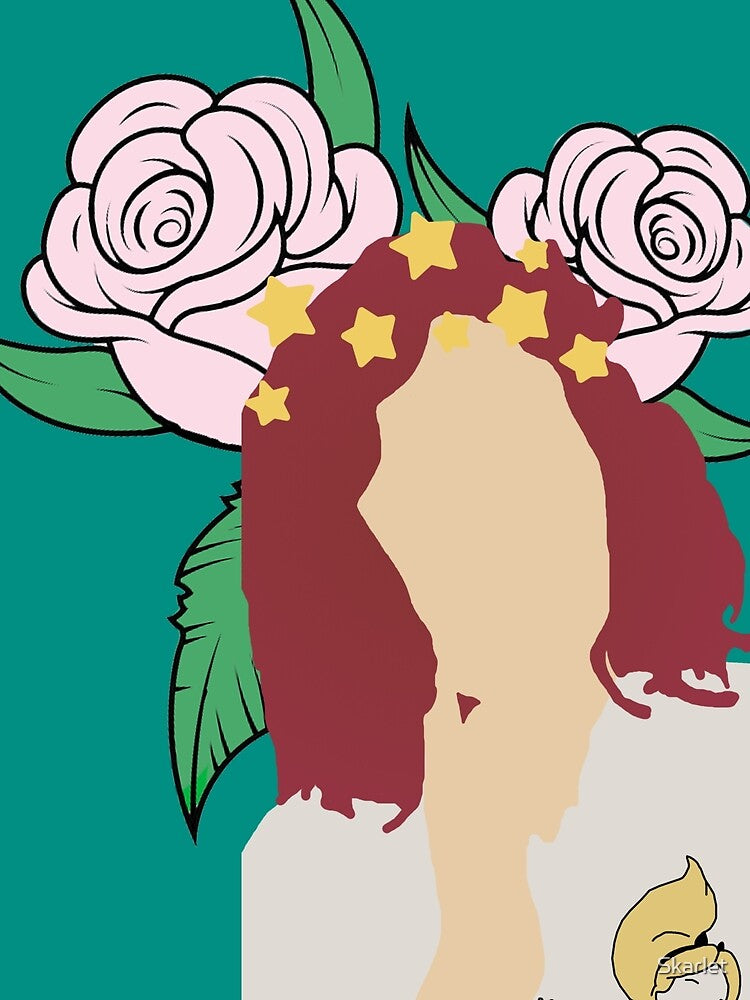 Minimalist Girl by Skarlet