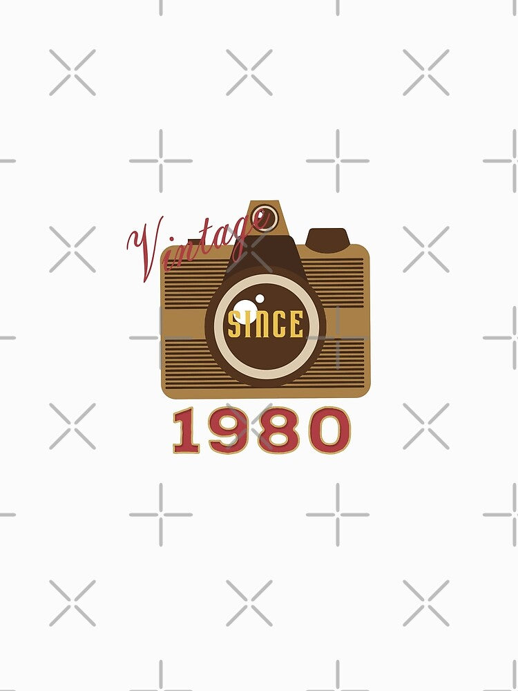 Vintage Camera Case- Vintage since 1980 camera by looklock