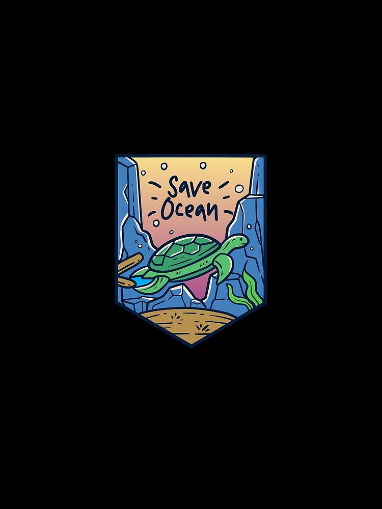 Save ocean Premium T-Shirt by DetlefGrube