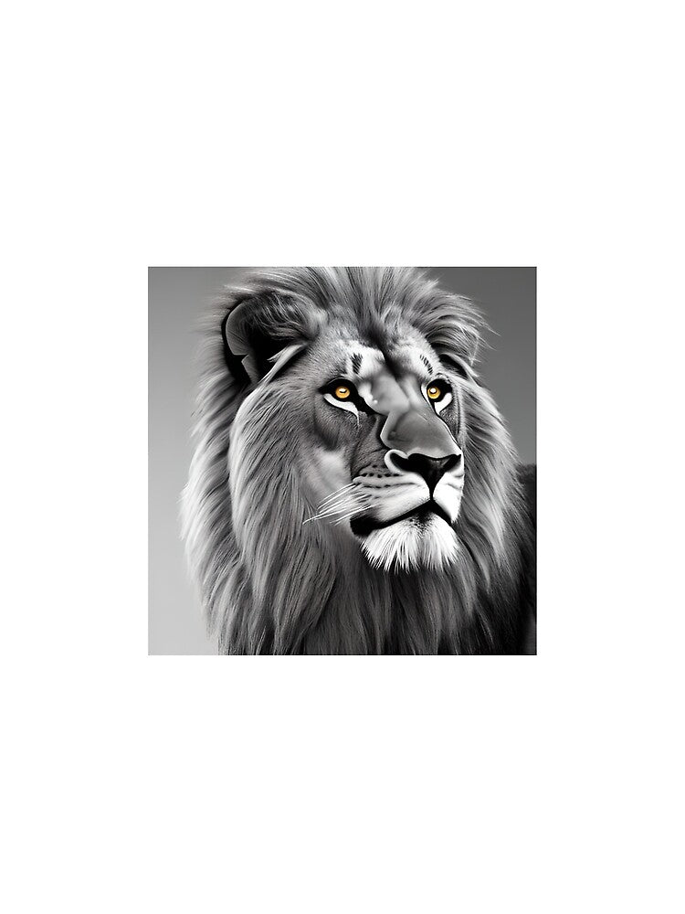 Minimal Lion Sticker by TopStickerShop