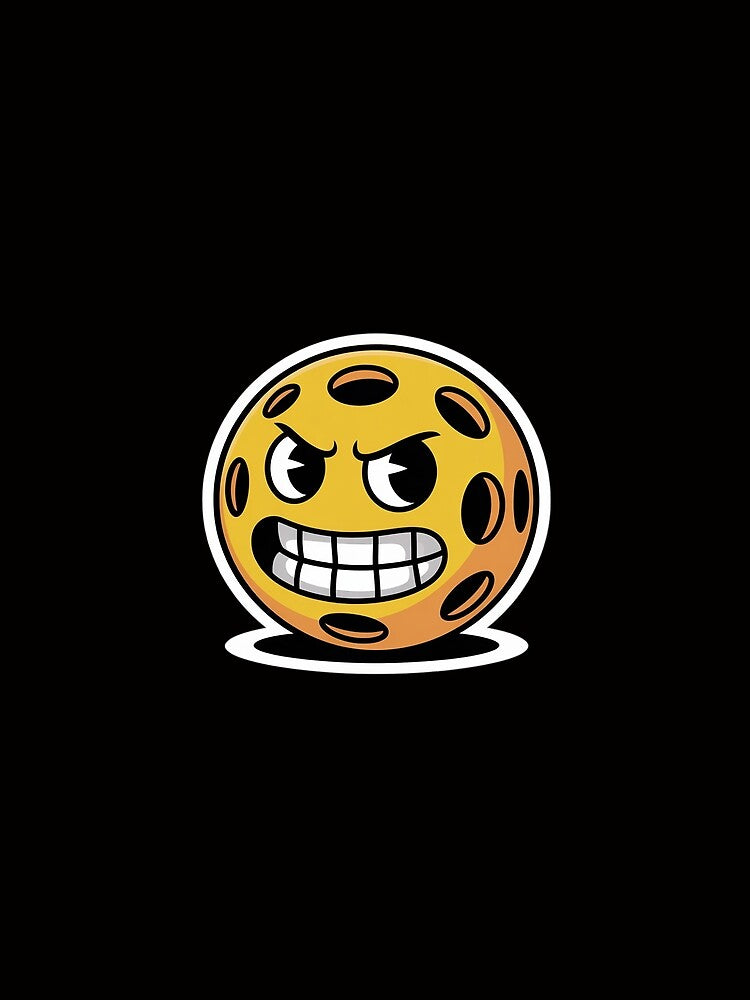 Pickleball  for Men & Women Cool Ball by gerardostokes