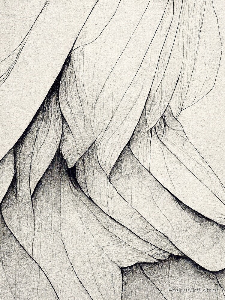 Minimal modern art by PeanutArtCorner