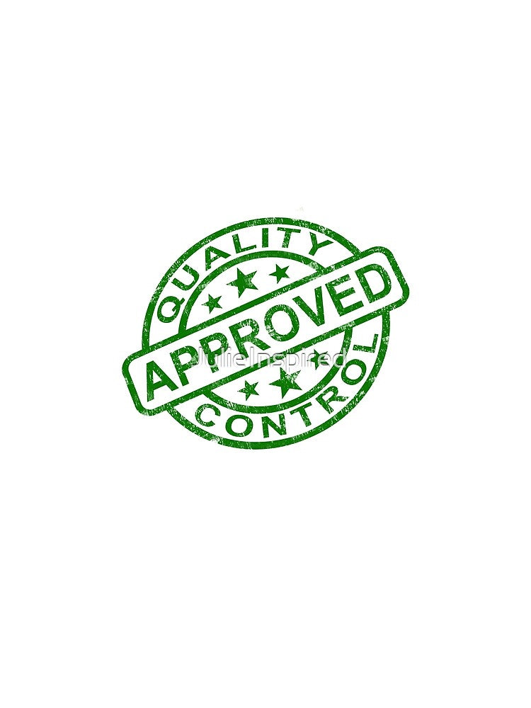Quality Control Approved Typography by JulieInspired