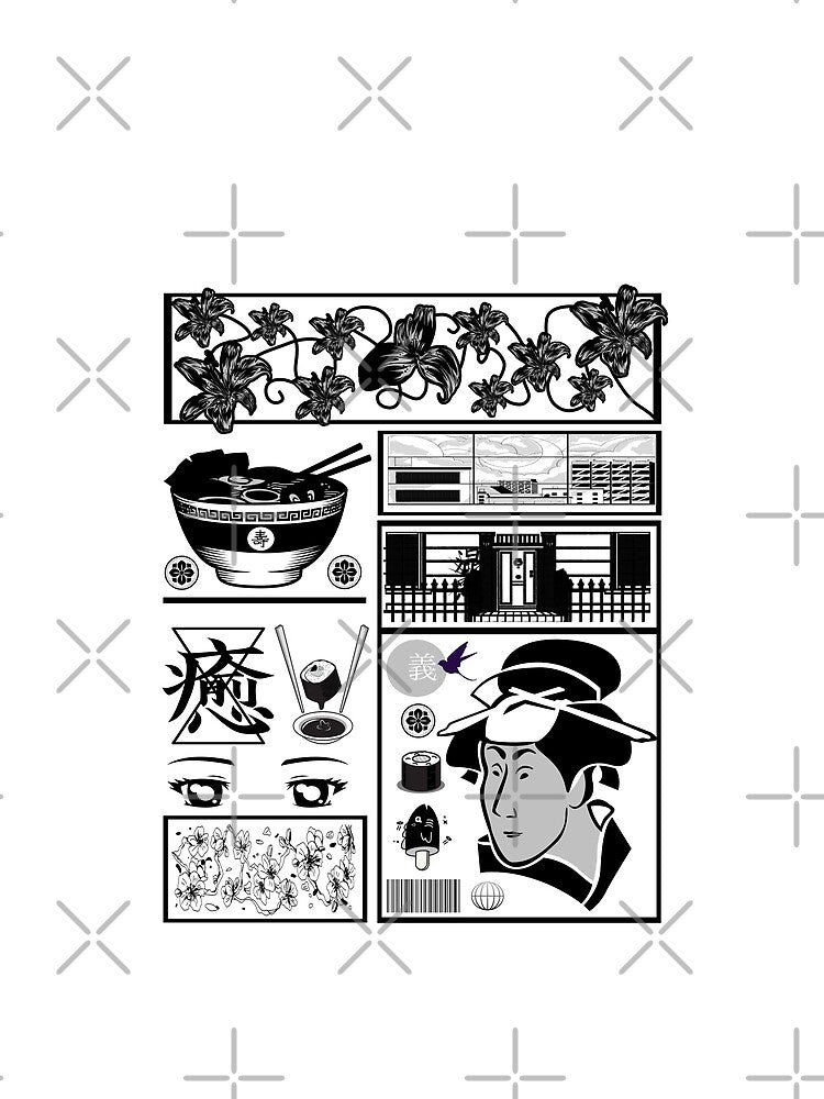 Japanese Mix Vaporwave Aesthetic Japan Classic by vibeno1
