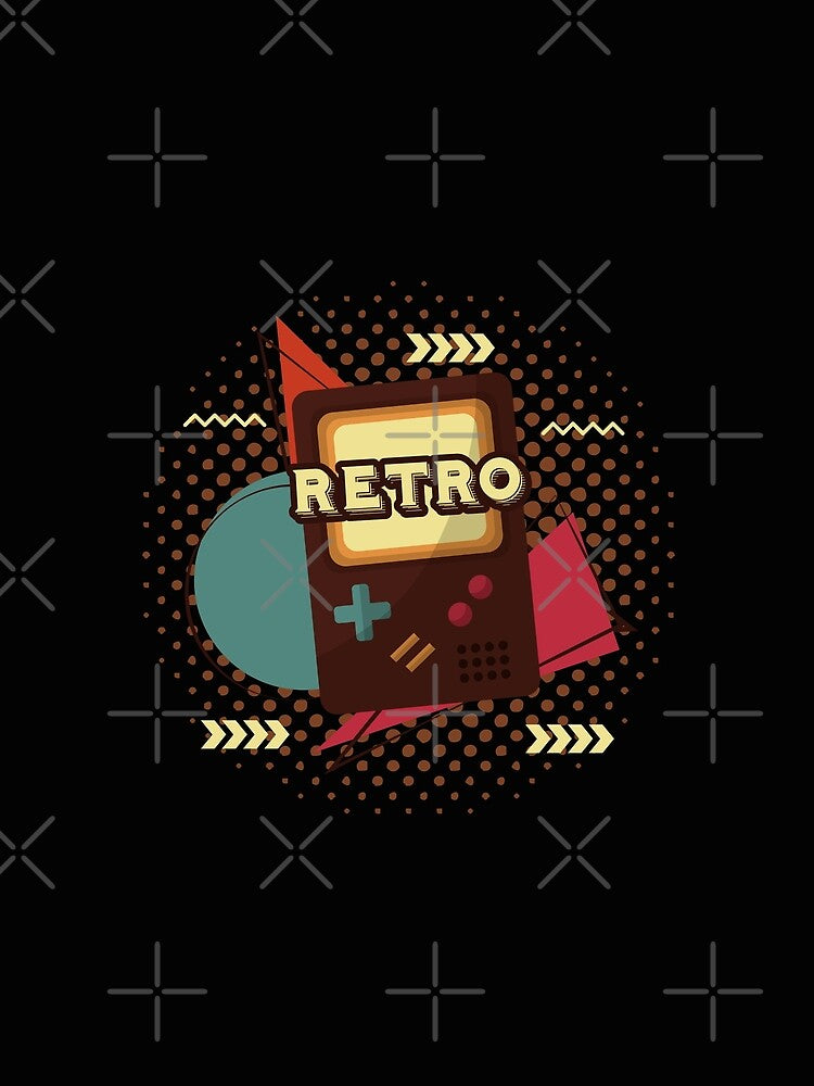 Retro Gaming Vibes - Nostalgic Console Art by ShopTwentyFour