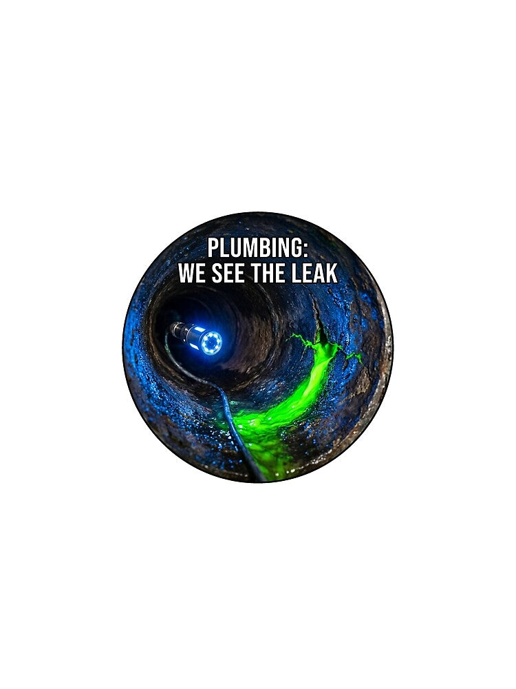 Plumbing Inspector UV Glow Leak Inspection Art by DuckOddity