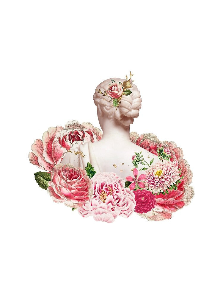 woman head Greek and roman sculpture by dastore22