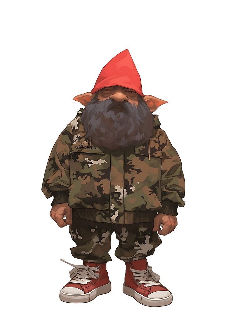 Streetwear Gnome Urban Style by bapupa