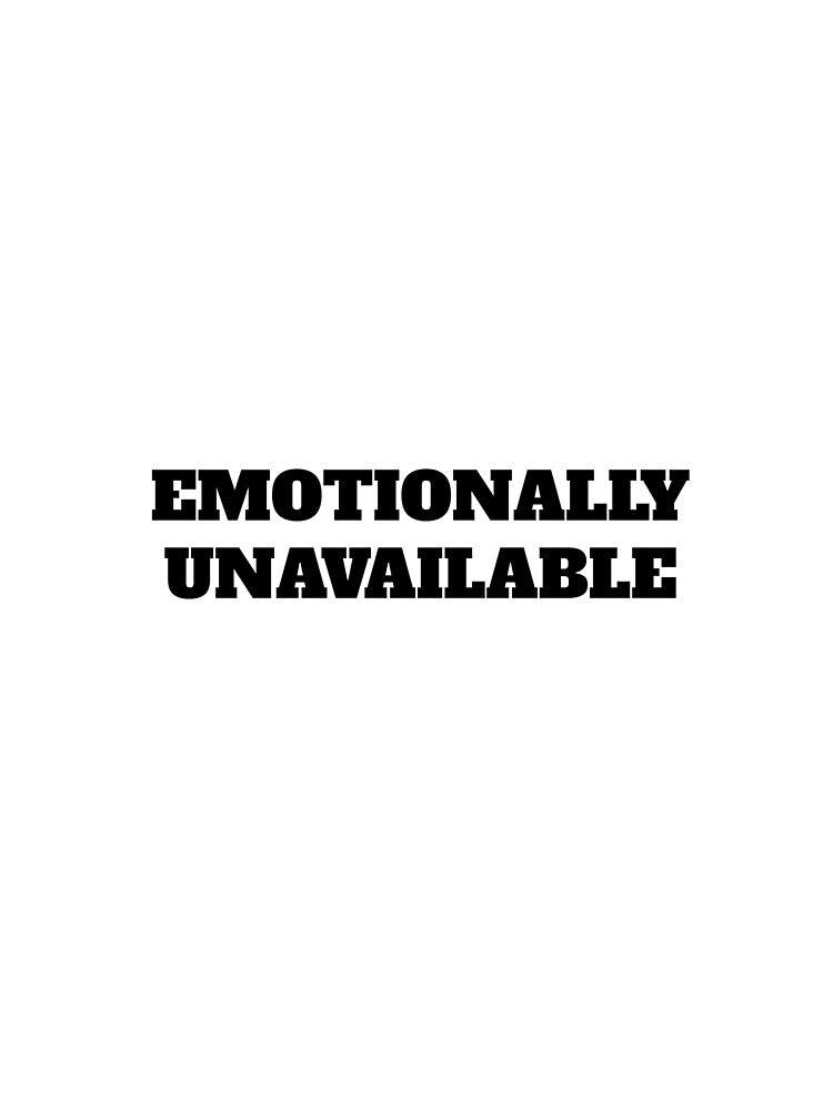emotionally unavailable by HonneUmi