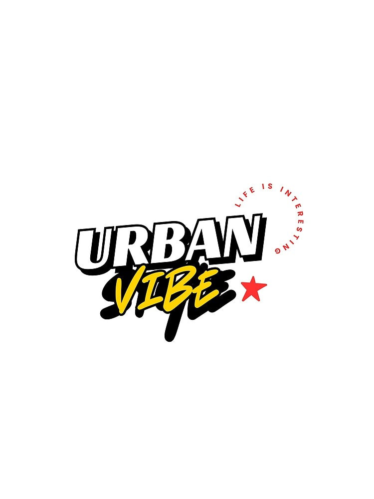 Urban Vibe Streetwear Typography Design by YOANAH