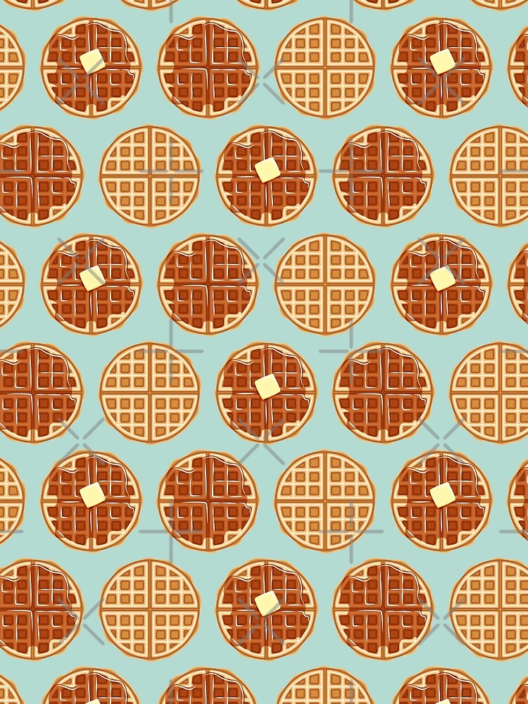 waffles - mint by littlearrow