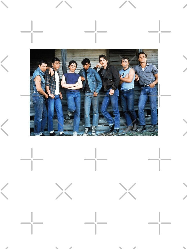 More Then Awesome The Outsiders And Grey Soft Premium Cotton by VictoriaSimons8