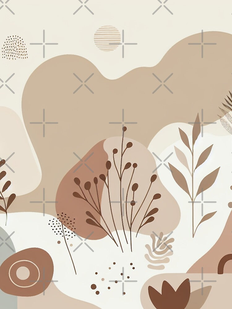Boho Abstract Background - 11 by Acabee