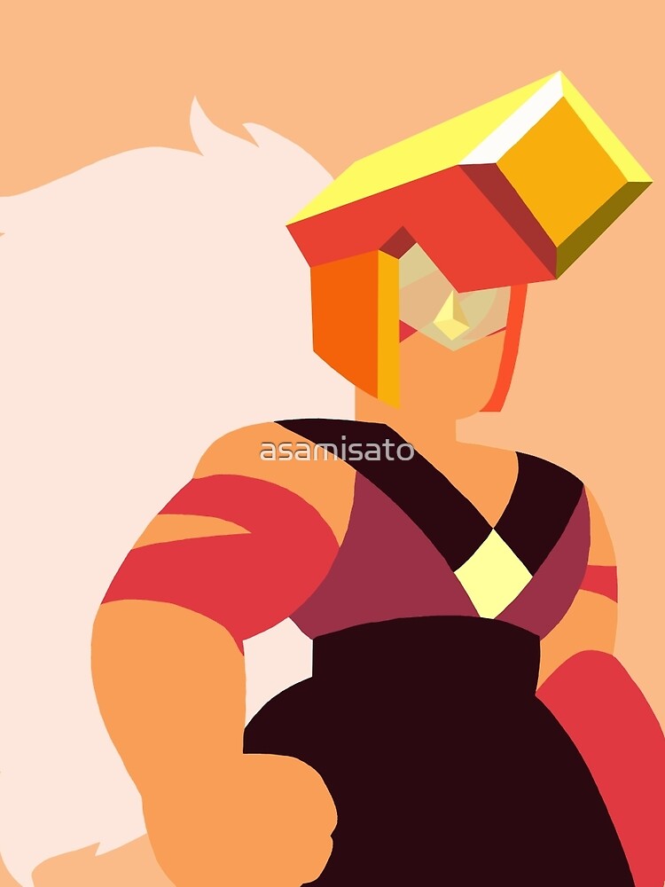 Jasper full body - Steven universe flat design by asamisato