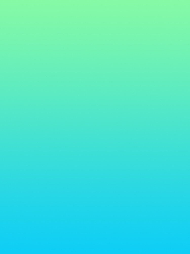 Bright Green to Blue Gradient by AmbientArtCo