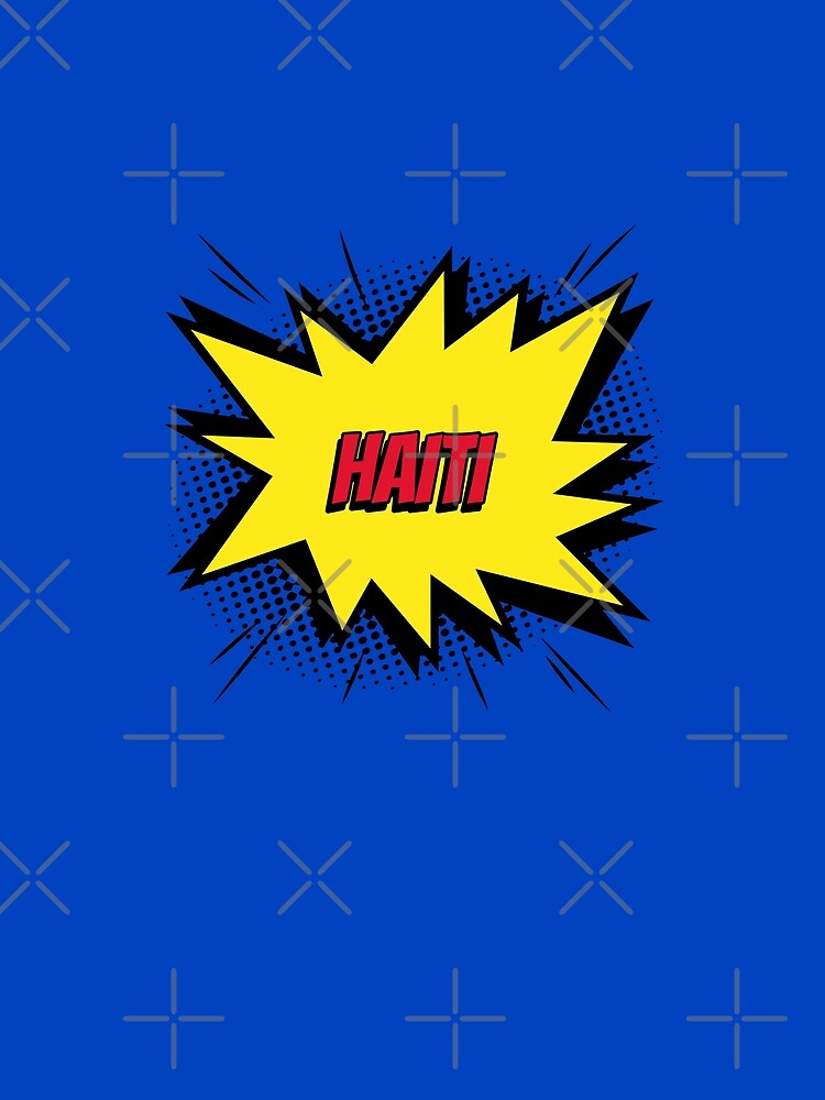 Haiti comic kapow style artwork by CreatedbyJR