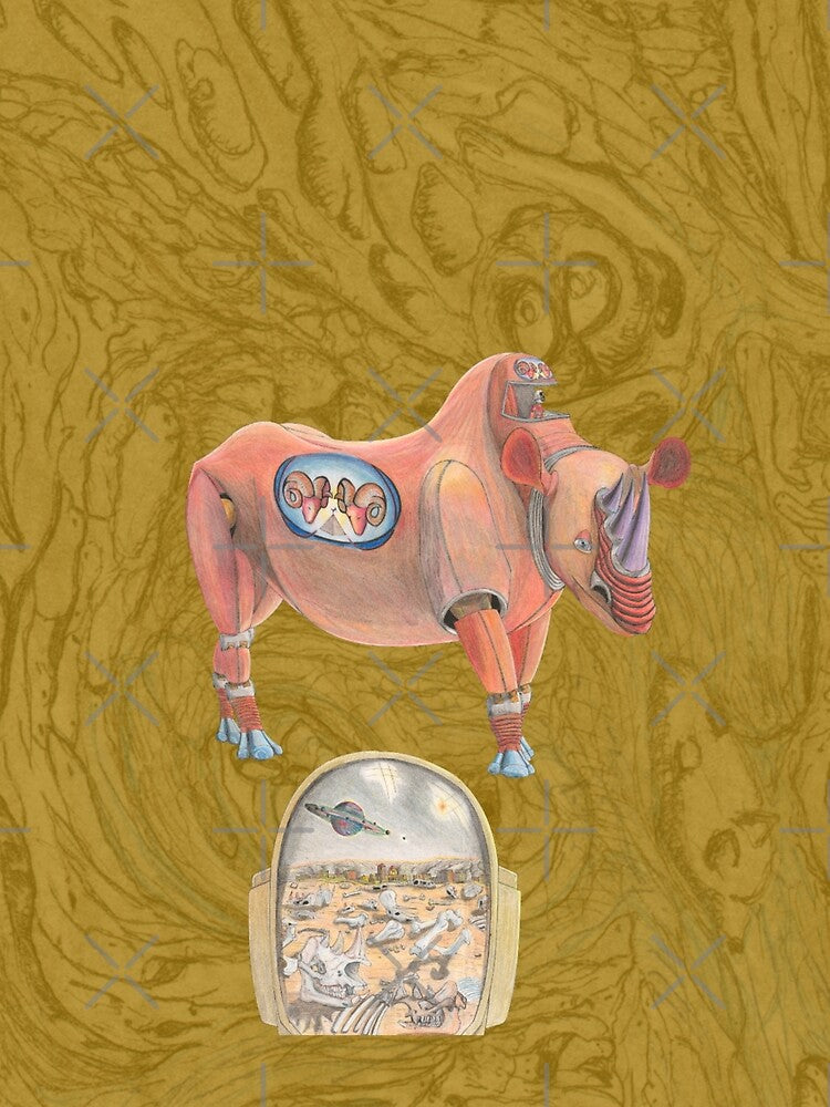 Crash of Rhinos Mechanical Rhino Crimson Pyramid Rams by AJLeibengeist