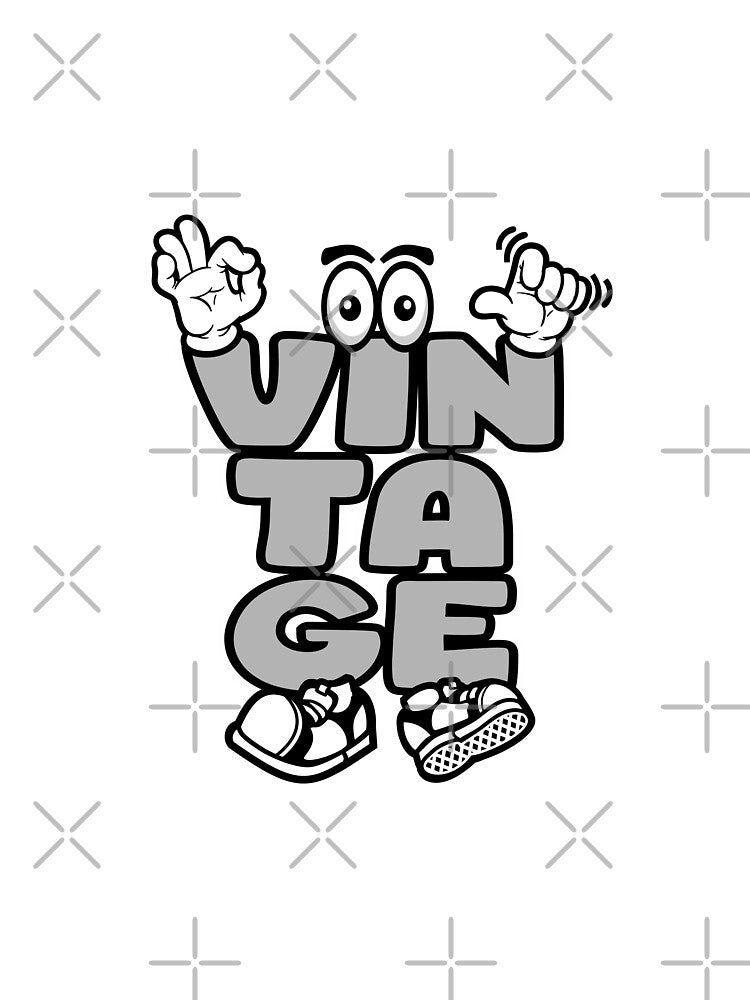 Vintage - ICONIC Expressive Comic Words Funny by NFTWords