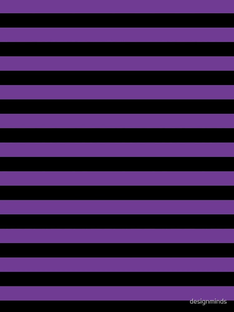 Stripes (purple/black) by Design Minds Boutique