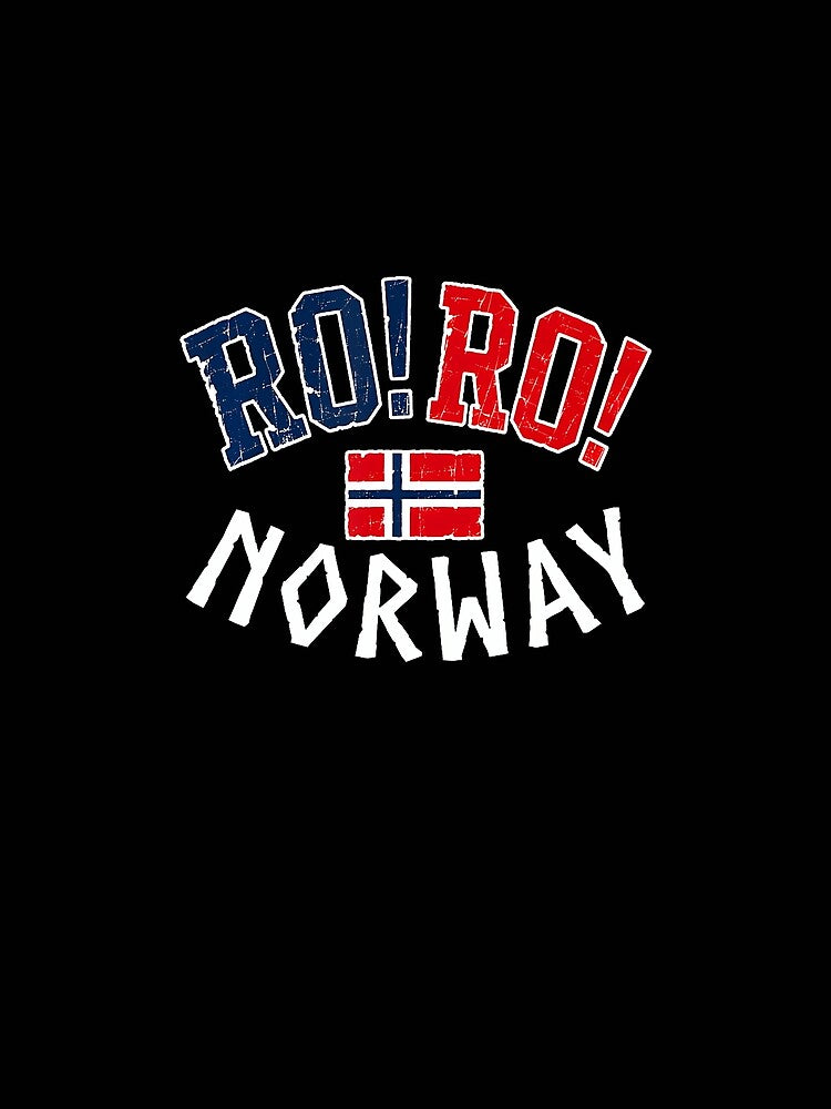 Norway Flag Vintage, Norge Norway by Mdcazeem