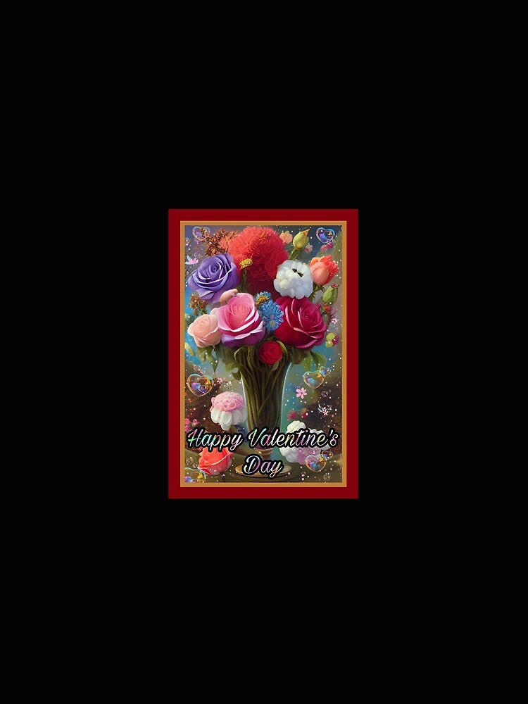 Valentine's Day flowers by K-MacDesigns