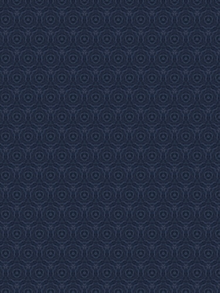 Blue Geometric Leather Texture Seamless Pattern by IntelliMindDesigns