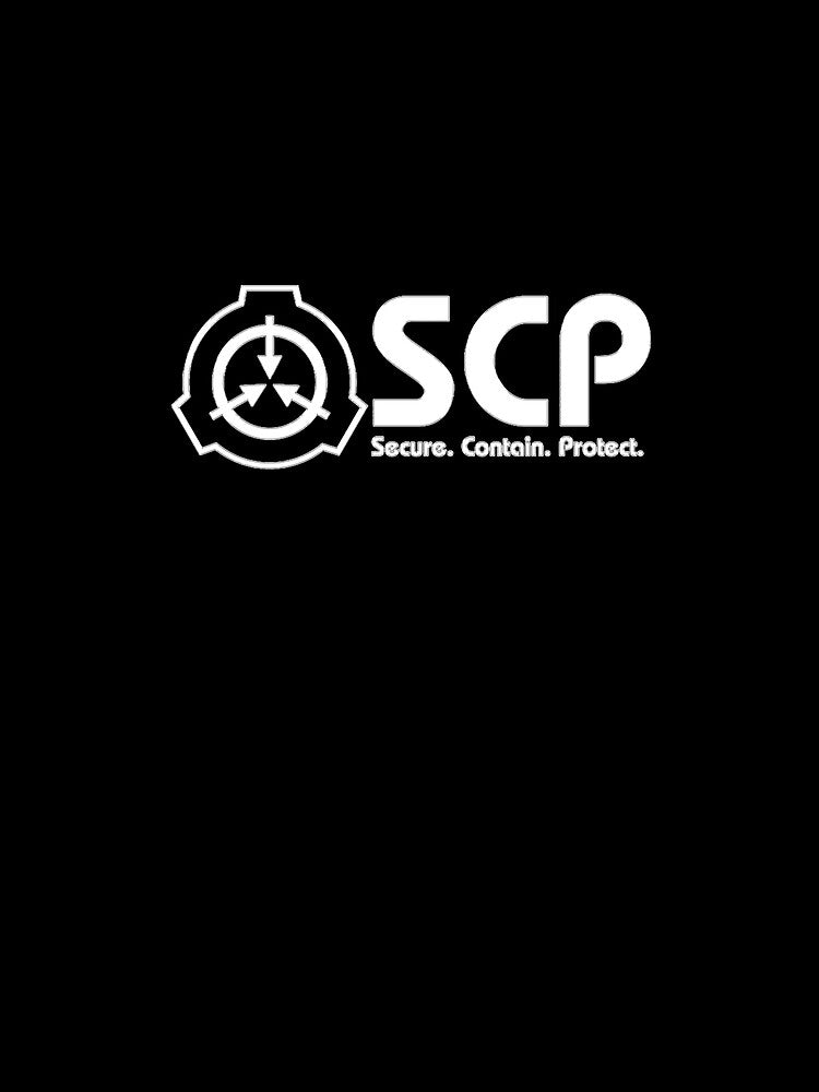SCP Logo Black high quality by lorimullins6