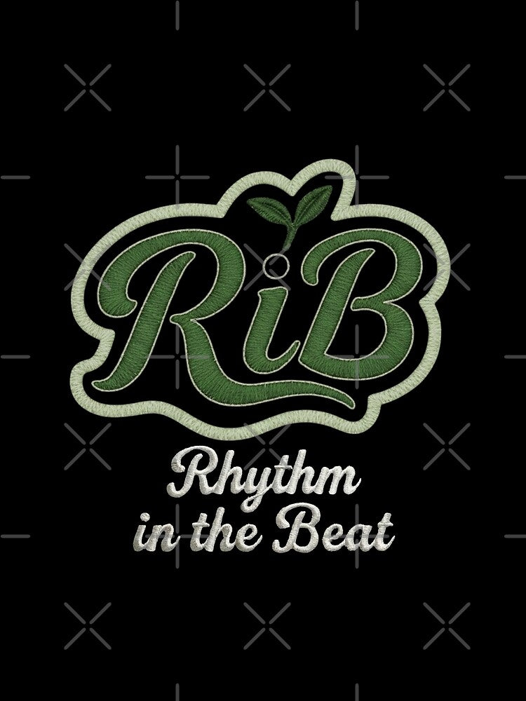 Organic RiB Faux-Embroidered Urban Forest Logo by Rib-Brand