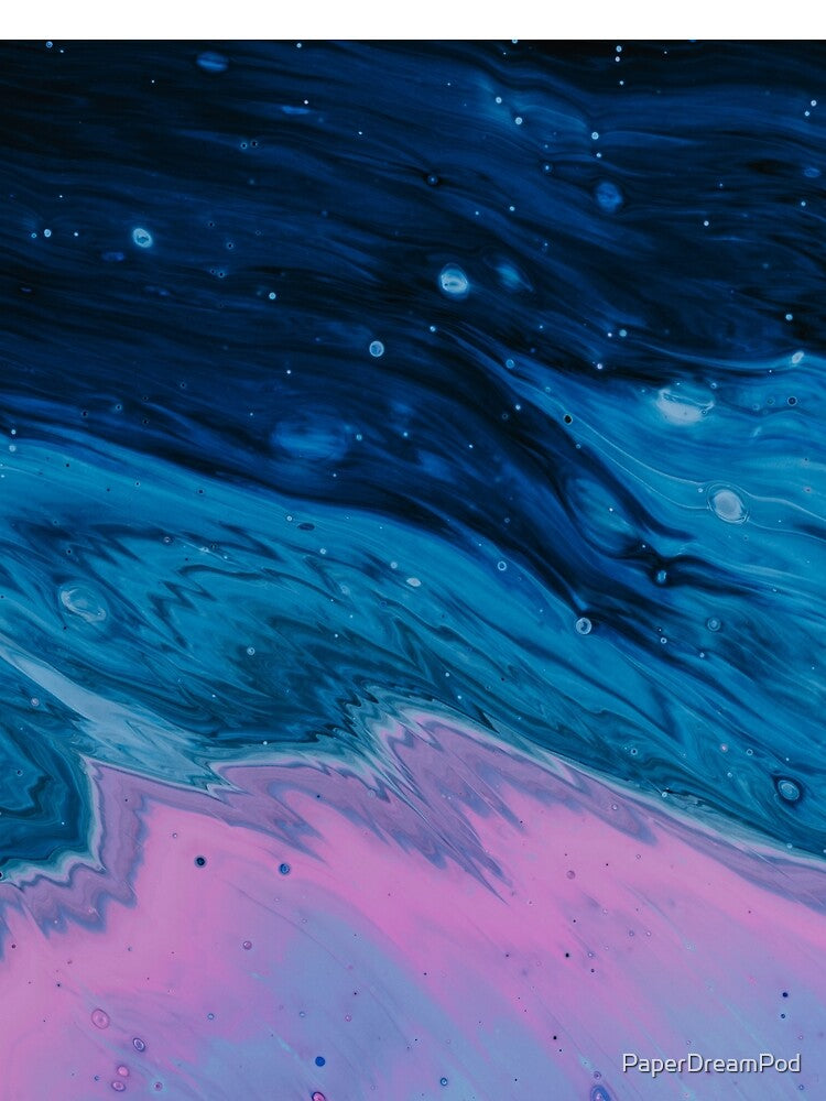Wave pattern of bluish purple by PaperDreamPod